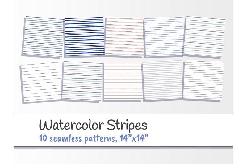 watercolor-horizontal-stripes-digital