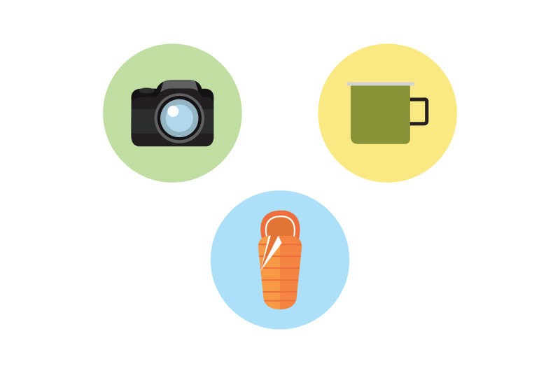 camping-icon-camera-vector-bundle