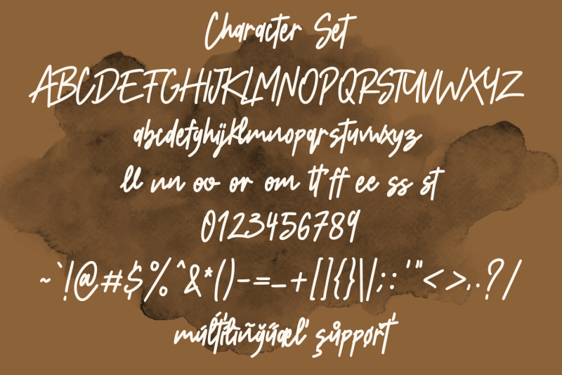 koffiesta-handwritten-font