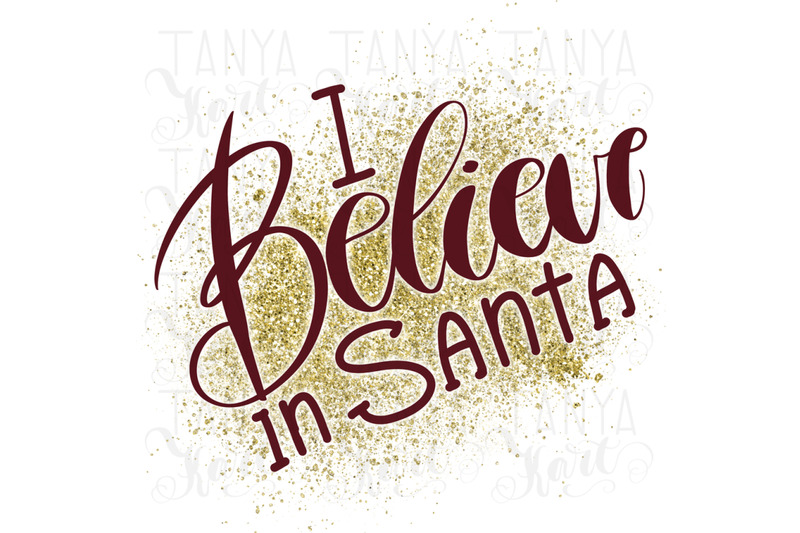i-believe-in-santa-sublimation-design