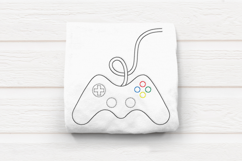 linework-video-game-controller-embroidery