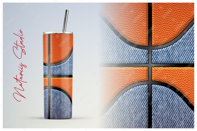 2-basketball-denim-patterns-for-20oz-skinny-tumbler