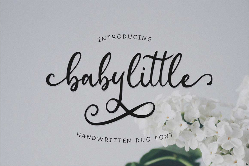 babylittle-script-duo-font