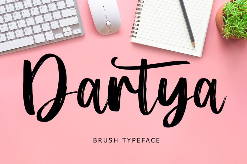 dartya-brush-font
