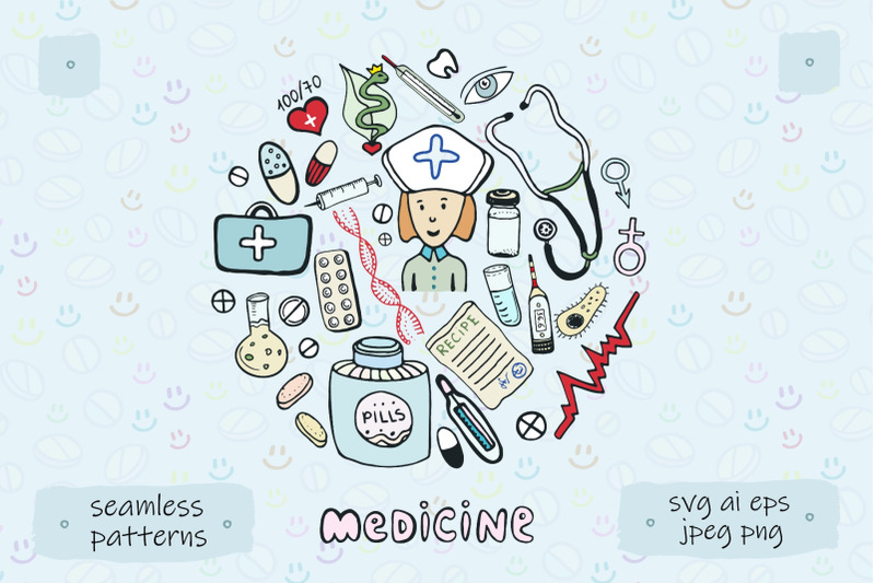 medical-icons-amp-patterns