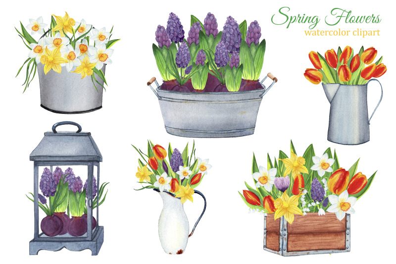 spring-flowers-watercolor-clipart-spring-png-farmhouse-clip-art-bouquets