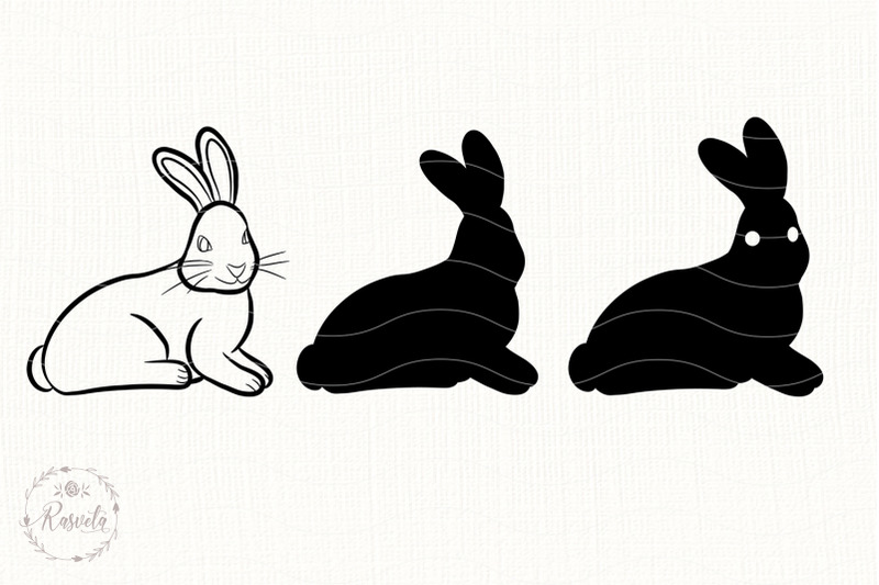 easter-bunny-bundle-line-and-silhouette