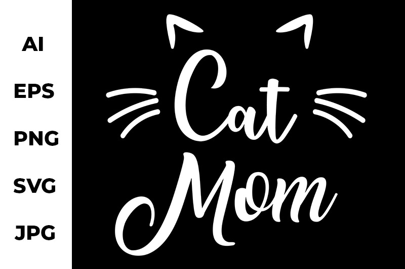 cat-mom-graphic-craft-design