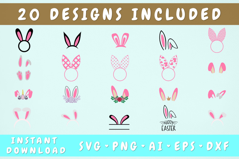 bunny-ears-svg-20-designs