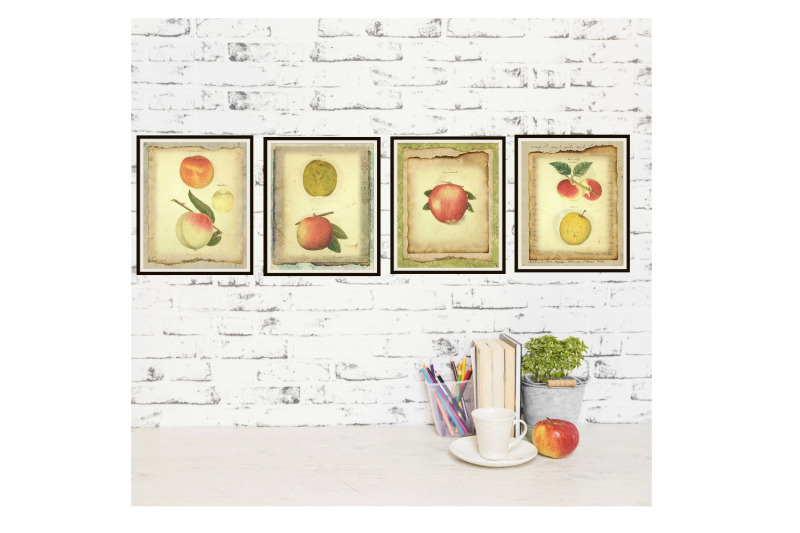 kitchen-apples-journal-scrapbook-kit