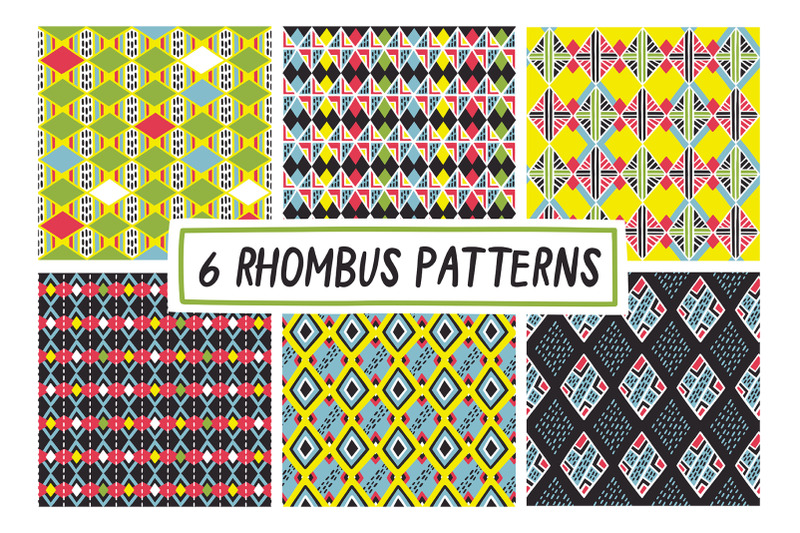 6-rhombus-patterns