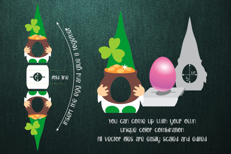 patrick-039-s-day-gnome-chocolate-egg-holder-template-svg