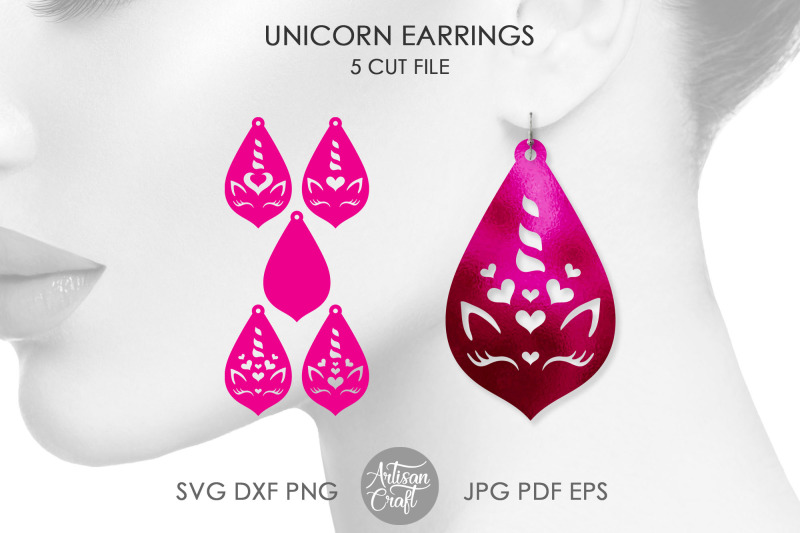 unicorn-earrings-svg-laser-cut-files