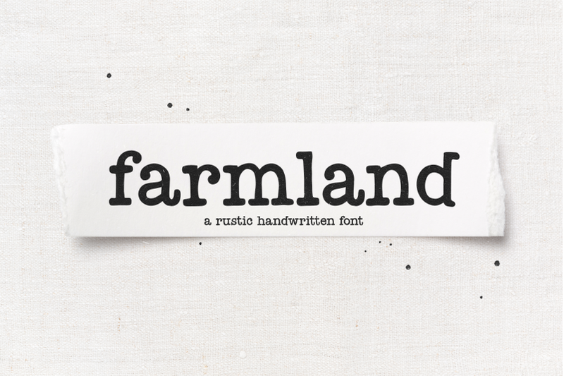 farmland-farmhouse-typewriter-font