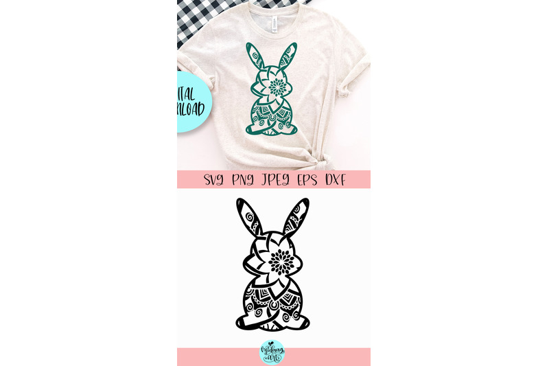 bunny-mandala-svg-easter-svg