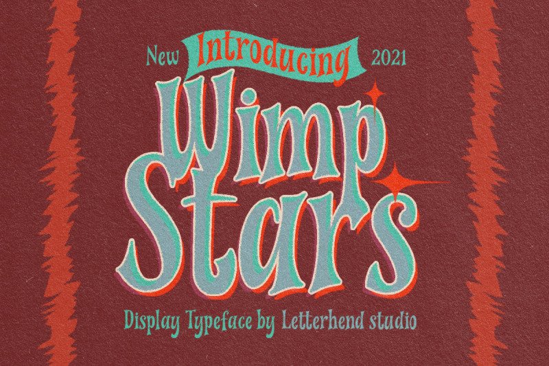 wimp-stars-display-typeface