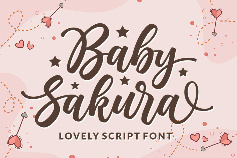 baby-sakura-lovely-script-font
