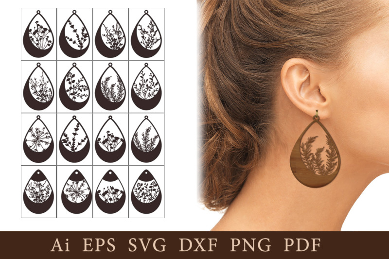 earrings-with-natural-elements-svg