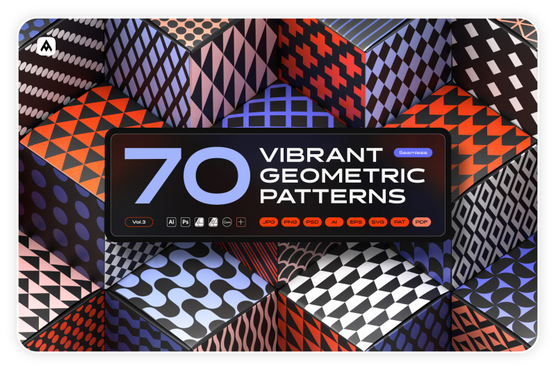 vibrant-geometric-seamless-patterns-collection