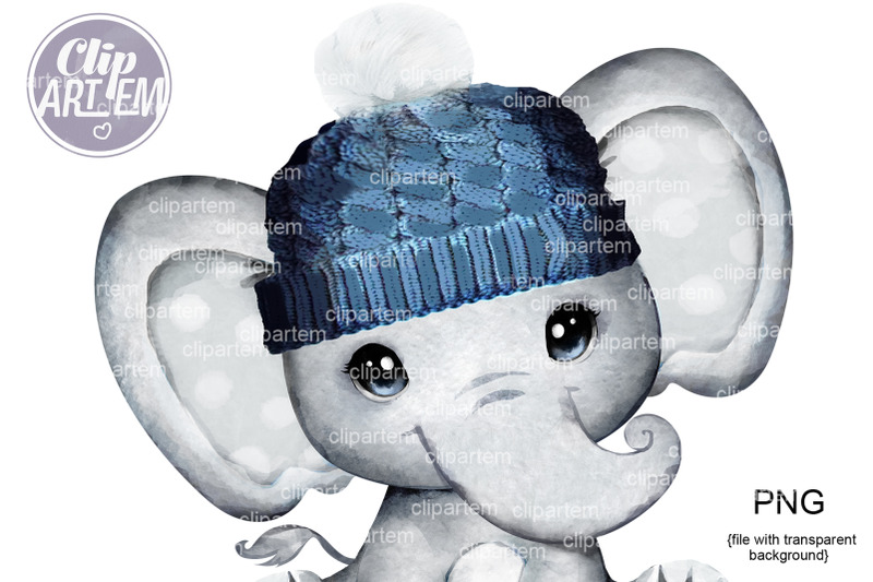 navy-hat-boy-elephant-winter-png-images-sublimation-image-transfer