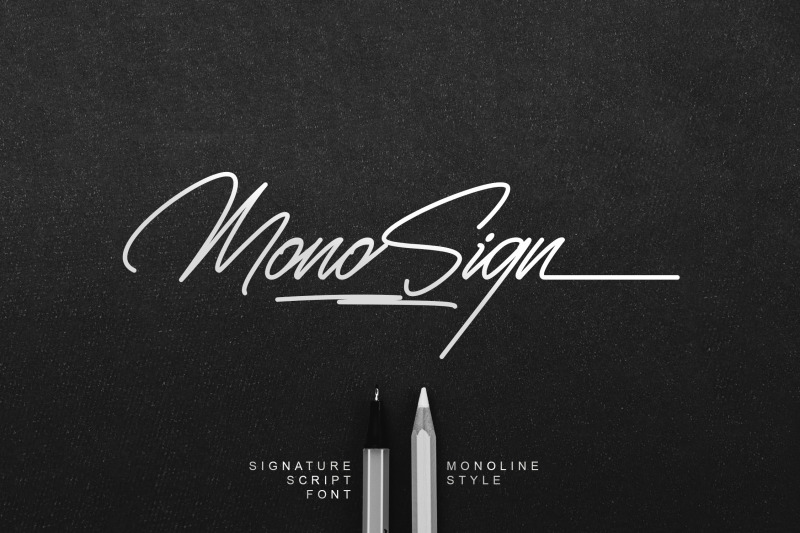 monosign-signature-script-font