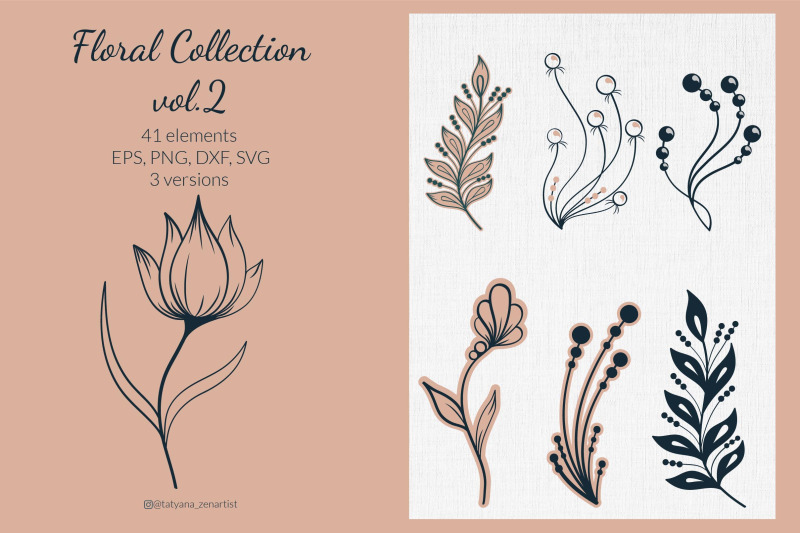 flower-svg-clipart-greenery-clipart-svg-for-wedding-card