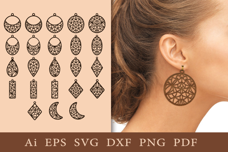 earrings-with-openwork-patterns-svg
