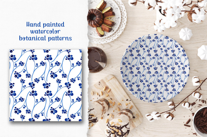 watercolor-floral-digital-paper-pack-seamless-pattern-with-simple-blu