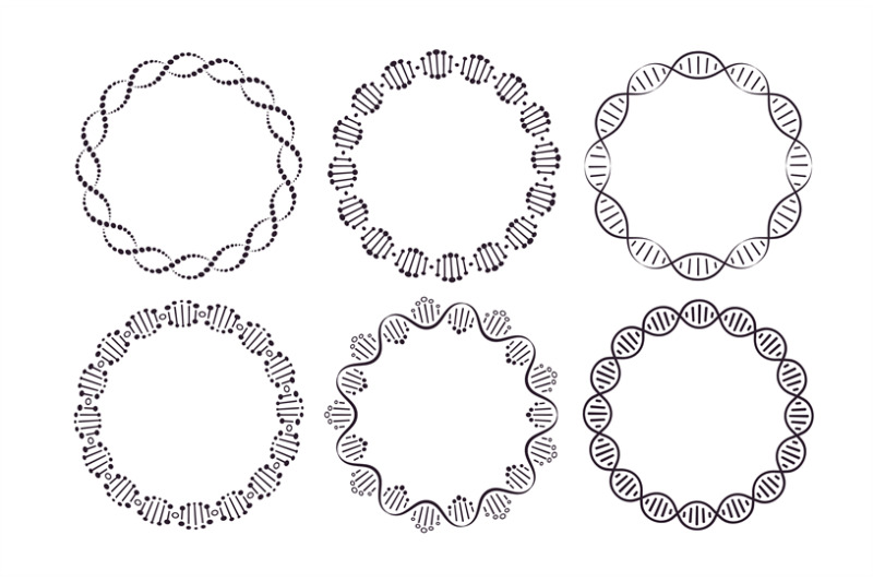 dna-round-frames-circle-framing-with