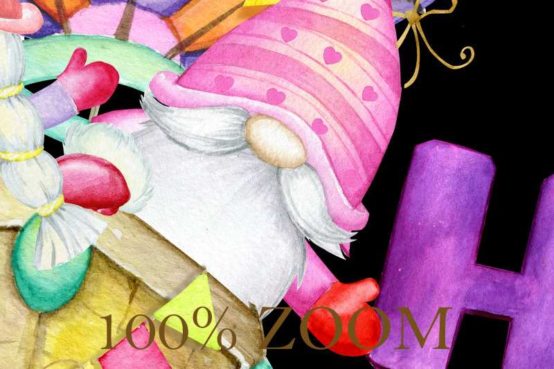 watercolor-easter-gnomes-hot-air-balloon-clipart-spring-gnome-clip