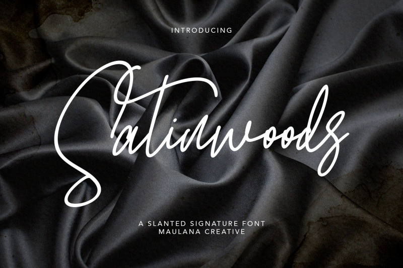 satinwoods-slanted-signature-font