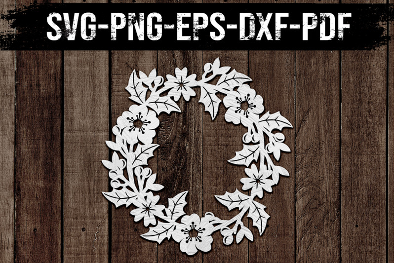 floral-wreath-paper-cut-template-spring-decor-svg-pdf-dxf