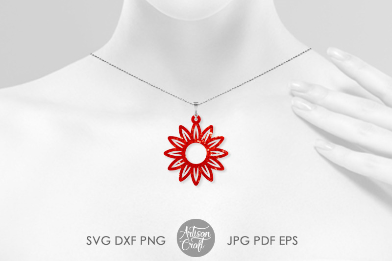 sunflower-earrings-svg-files