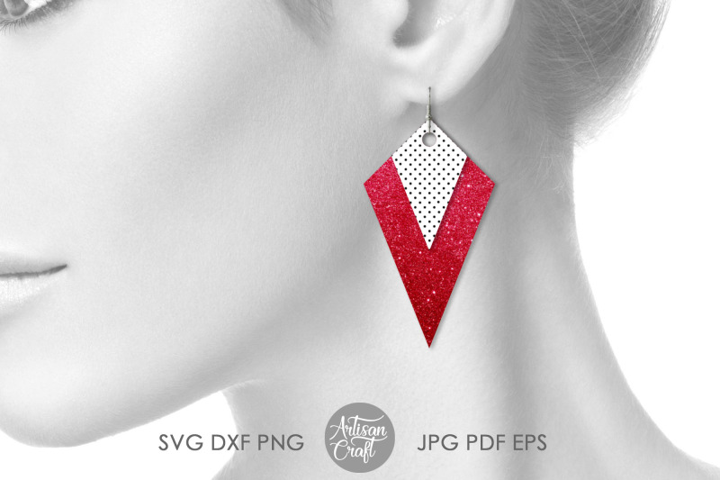 stacked-earrings-template-geometric-earrings