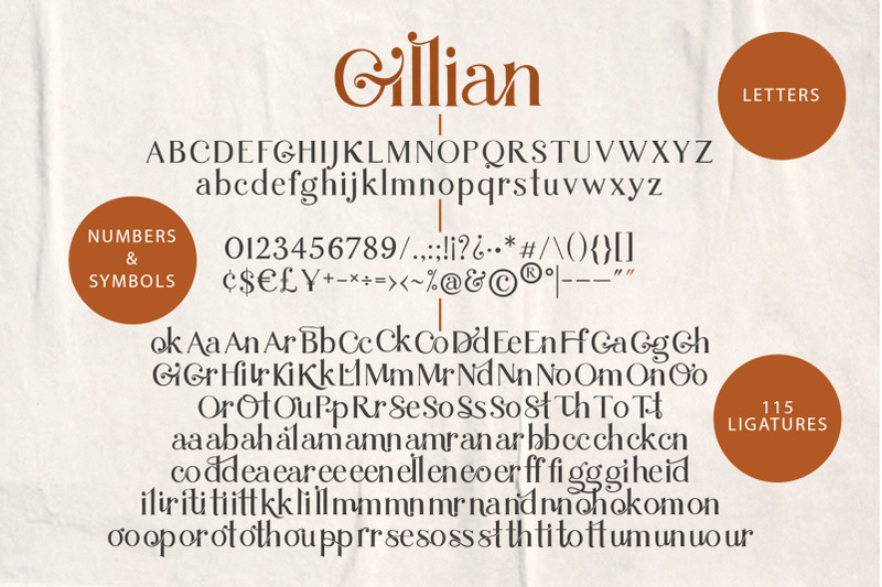 gillian-stylish-serif-ligature-font