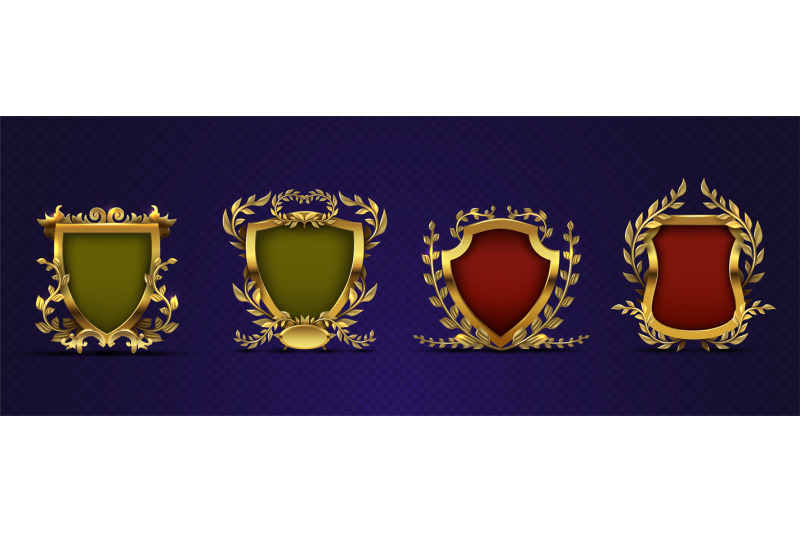 heraldic-elements-shield-laurel-wreath-royal-heraldic-vector-emblem