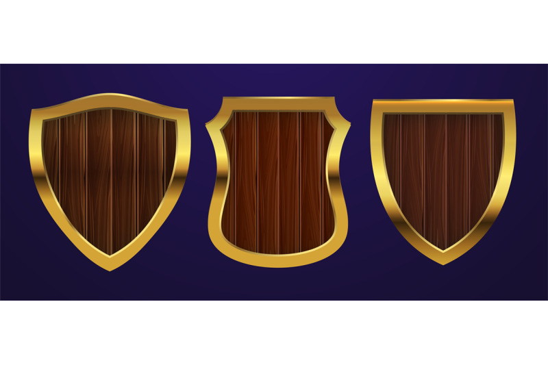 realistic-shields-vector-medieval-shields-with-metal-and-wood-herald