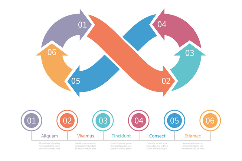 loop-symbol-infinity-vector-infographic-element-colorful-mobius-loop