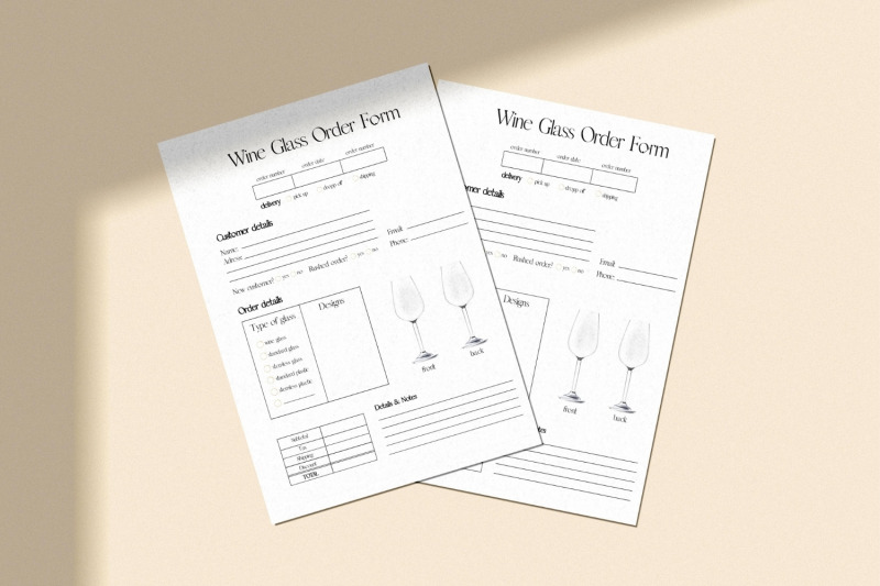 wine-glass-order-form-template-simple-modern-glass-order