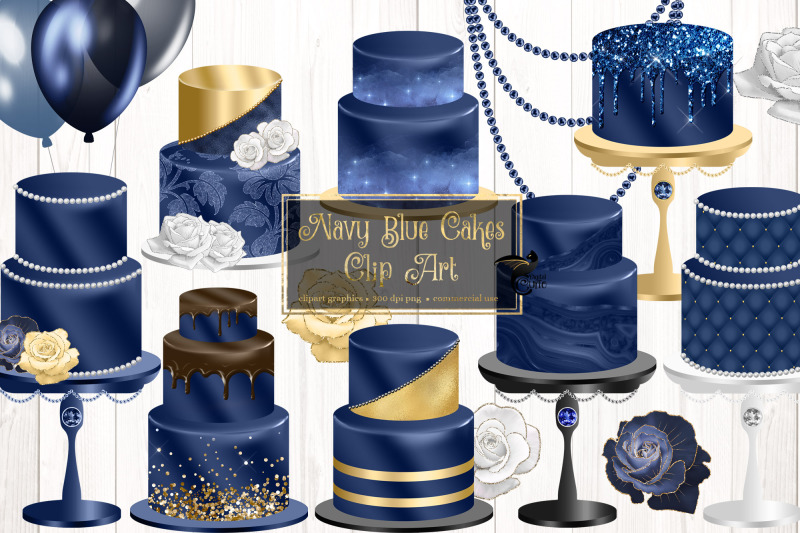 navy-blue-cakes-clipart