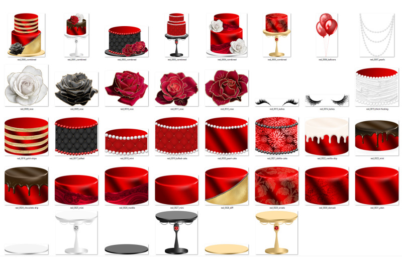 red-cakes-clipart