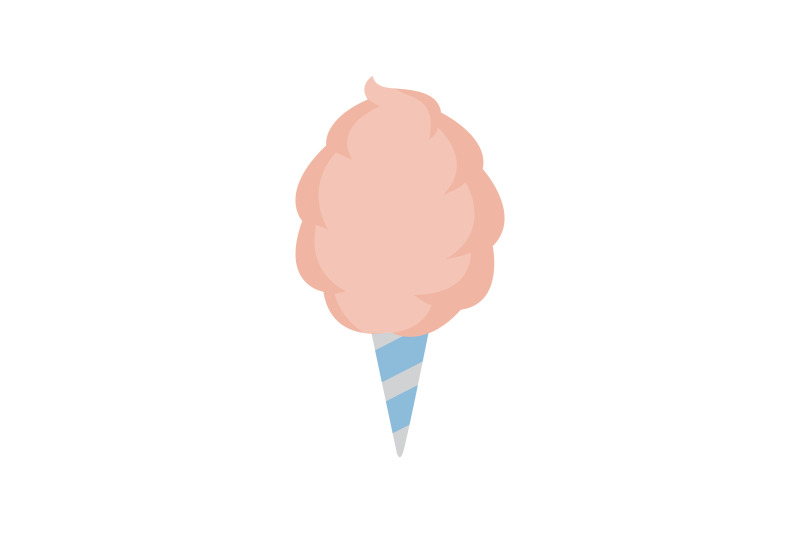 amusement-parks-cotton-candy-flat-icon