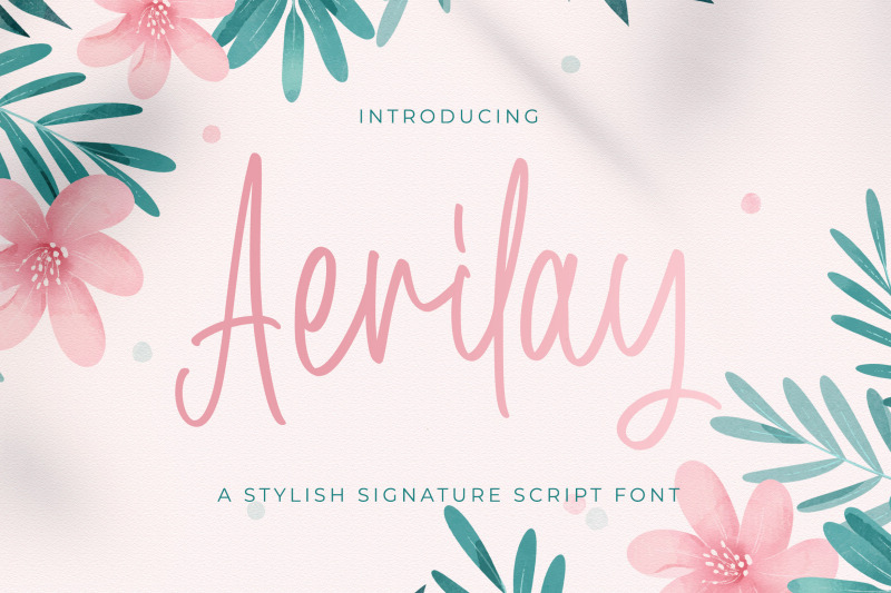 aerilay-handwritten-font