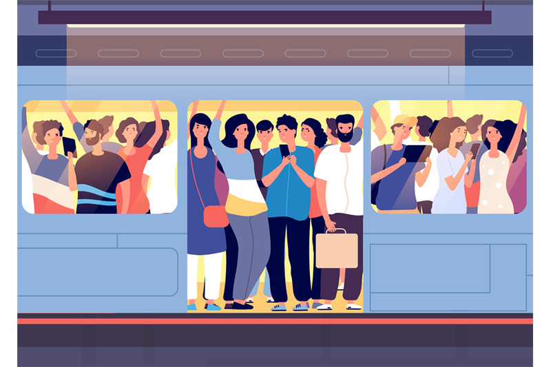 crowd-in-subway-train-people-pushing-each-other-in-metro-car-at-stati