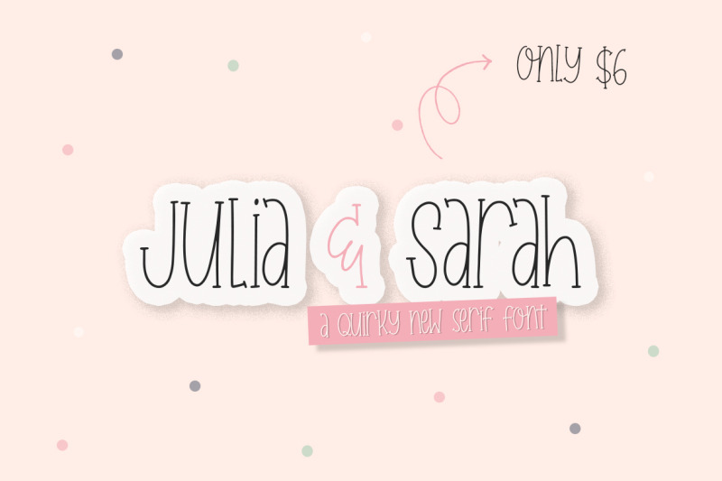 julia-and-sarah-font-girly-fonts-doodle-fonts