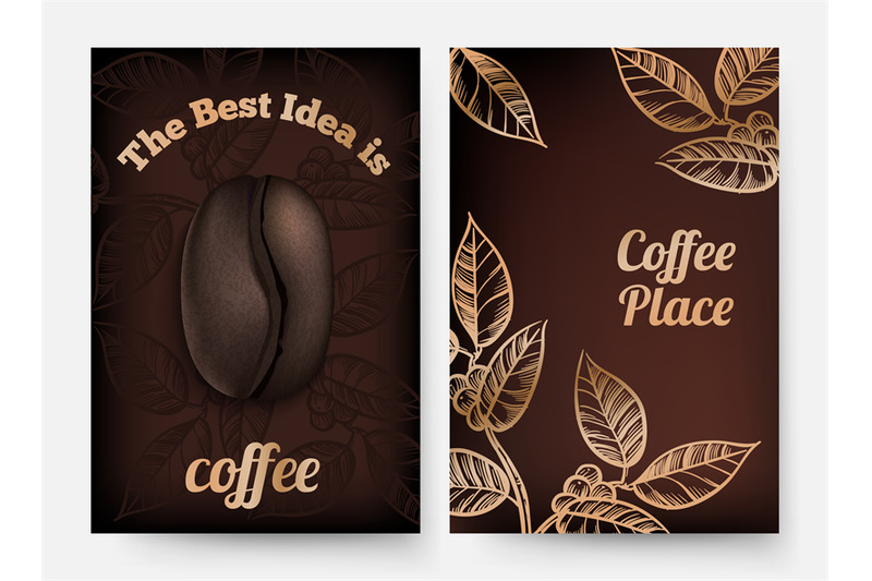 coffee-flyers-coffee-time-background-with-realistic-bean-and-hand-dra