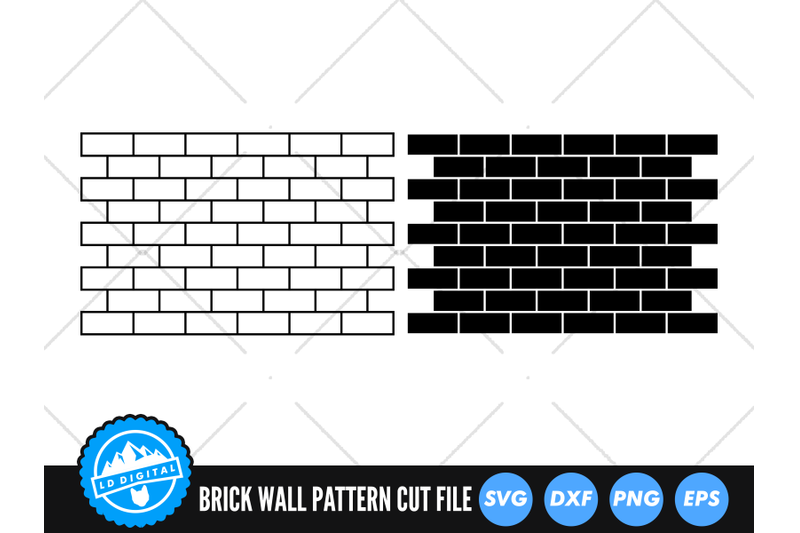 brick-wall-pattern-svg-brick-wall-silhoutte-cut-file