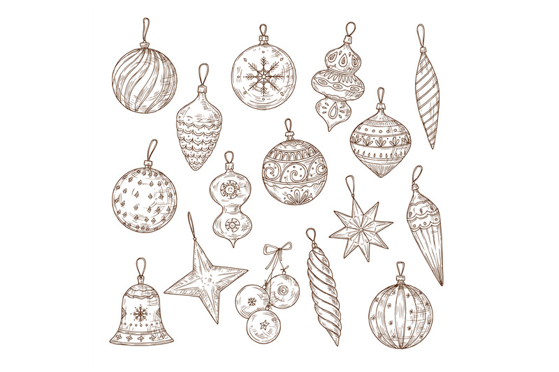 christmas-balls-sketch-set-xmas-tree-decorations-winter-holidays-and