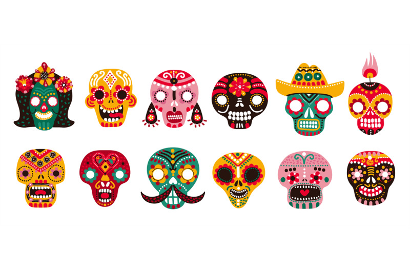 dead-day-skulls-mexican-sugar-human-head-bones-halloween-tattoo-dia-d