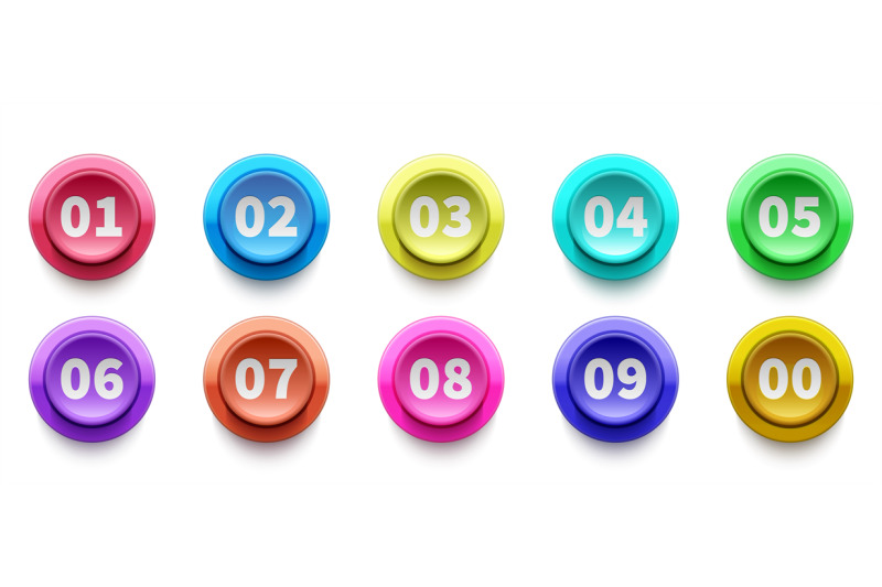 3d-numbers-bullet-point-circle-buttons-with-numbers-vector-set-color